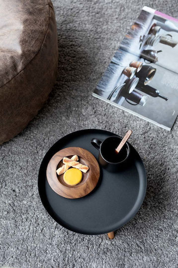 Yamazaki Edelstahl Bett-Tablett 13x32x10cm