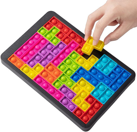 Tetris Pop it Fidget Πλαστικό Πολύχρωμο