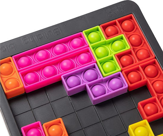 Tetris Pop it Fidget Πλαστικό Πολύχρωμο
