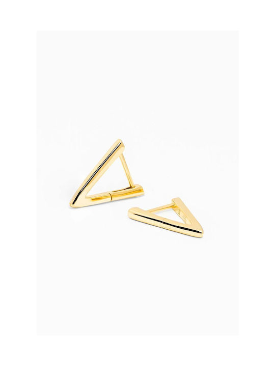 Ania Kruk Earrings made of Silver Gold Plated