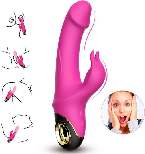 Armony Meteror Vibrator Iepurele cu Telecomandă Fuchsia