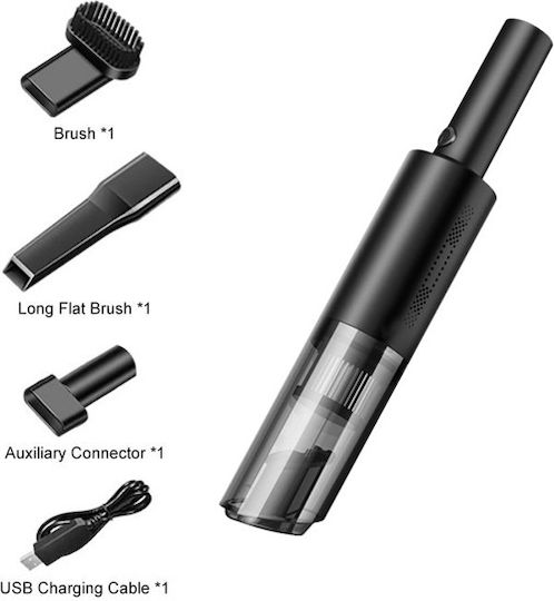 Aspirator De Mână Pentru Mașini Cu Cablu Bricheta 12V 120W ZK12413QWS07 Negru