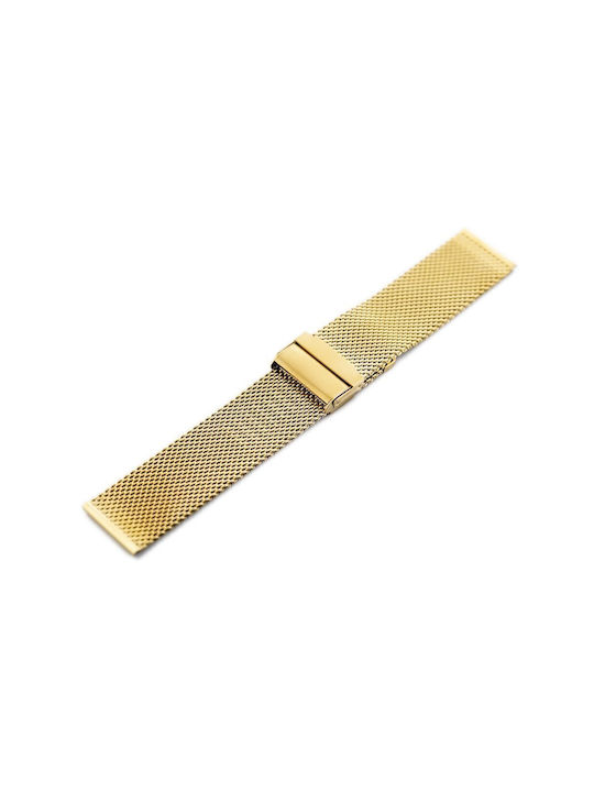 Pacific Metallic Bracelet Gold 24mm
