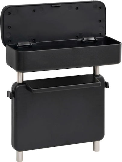 vidaXL Car Leather Armrest Universal Black