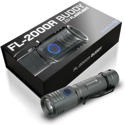 everActive Flashlight LED with Maximum Brightness 2000lm