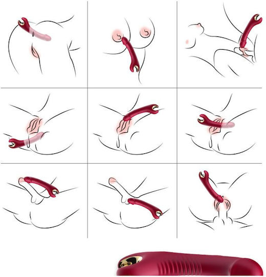 Armony Clasic Vibrator 19.94cm Roșu