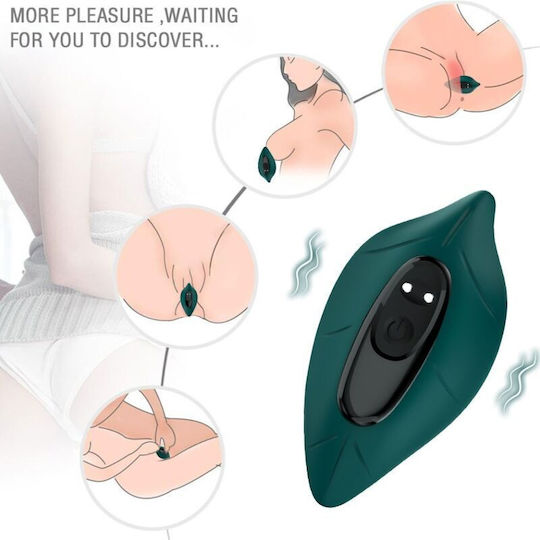 Armony Mini Clitoral Vibrator with Remote Control 9cm Green