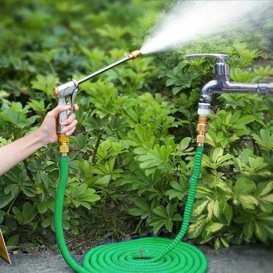 Extendable Garden Hose Pipe Set 1/2" 30m