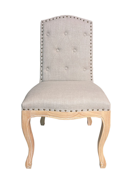 Outdoor Chair Wooden Dk.beige 45x53x46cm