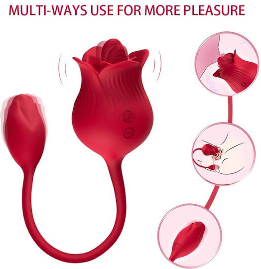 Armony Clitoral Vibrator 34cm Roz