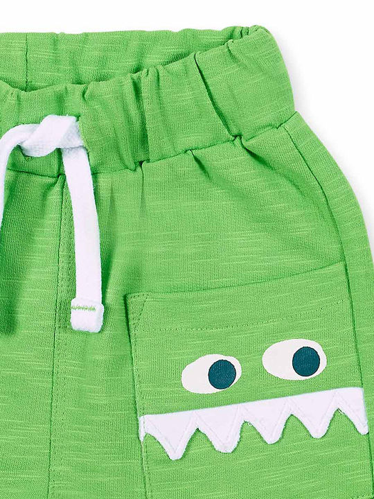 Șort/Salopetă Copii din Material Textil Verde