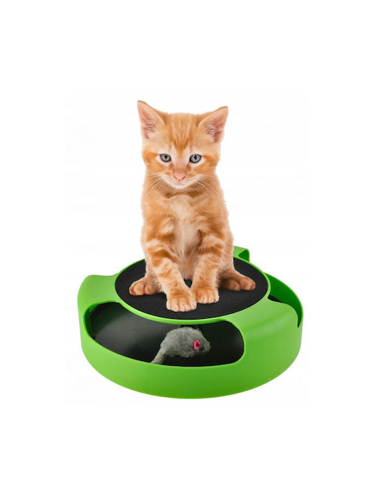 Играчка за котка Мишка Зелен