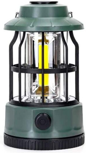 Aigostar Led Battery Lantern for Camping with Flashlight 300lm White