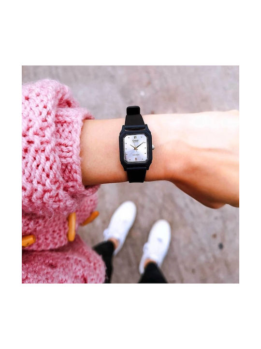 Casio Ceas cu Argintiu Curea de Cauciuc