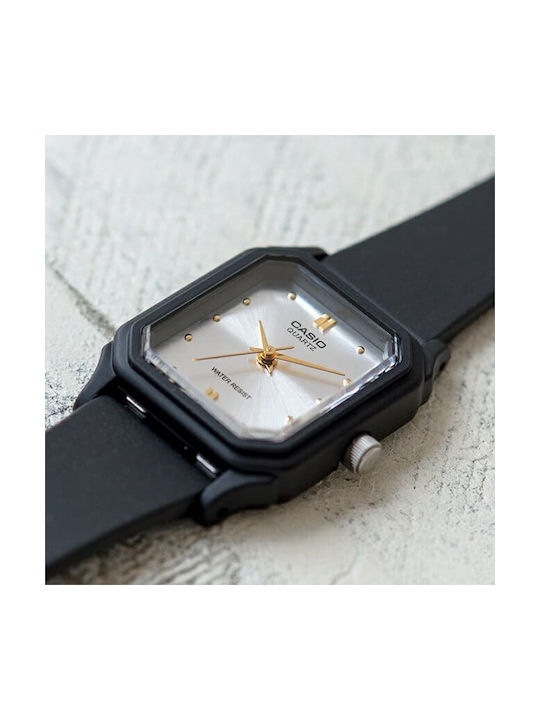 Casio Ceas cu Argintiu Curea de Cauciuc