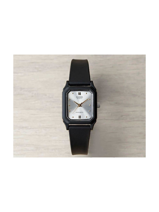 Casio Ceas cu Argintiu Curea de Cauciuc