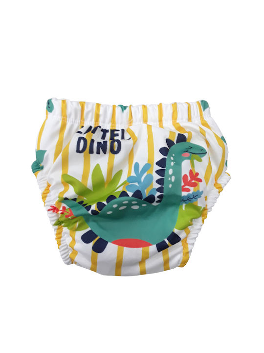 Poopes Kids Brief Yellow Green