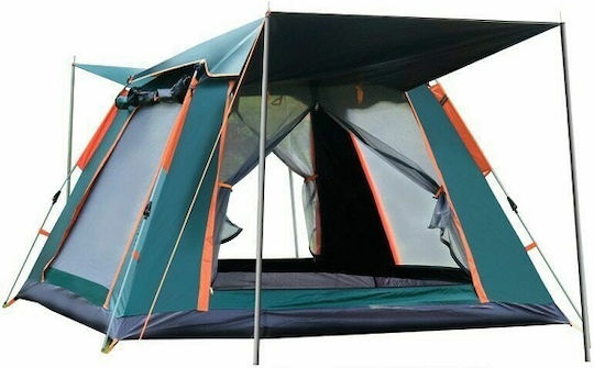 Summer Camping Tent Igloo Green For 4 People 240x240x160cm