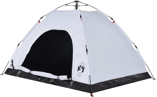 vidaXL Campingzelt Igloo Weiße Für 4 Personen