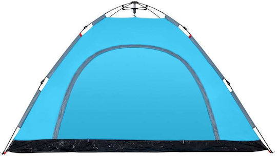 vidaXL Camping Tent Igloo Blue for 5 People