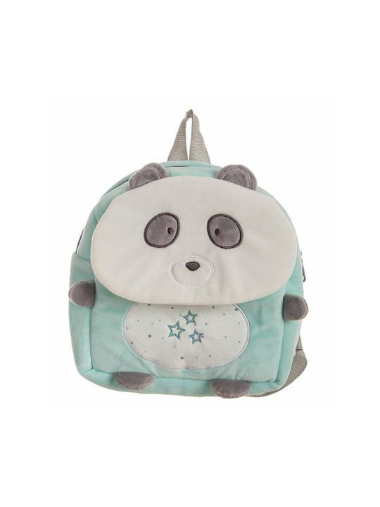 BigBuy Panda Kids Bag Blue 26cmx22cmcm