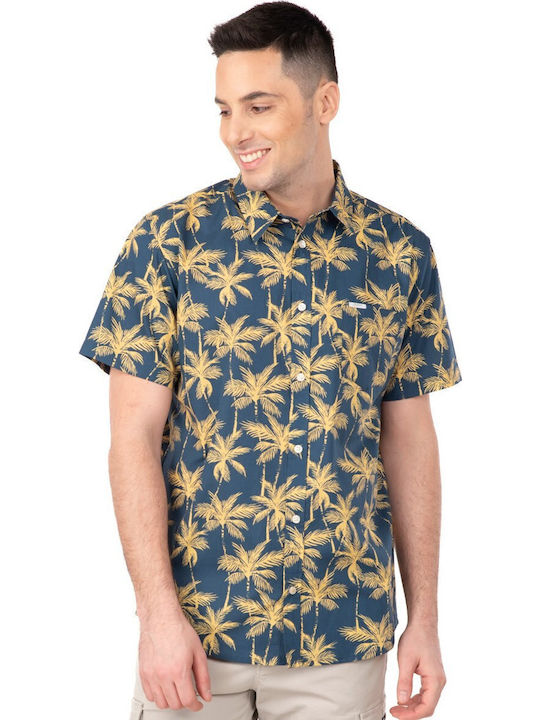 Rebase Cotton Shirt Night Blue