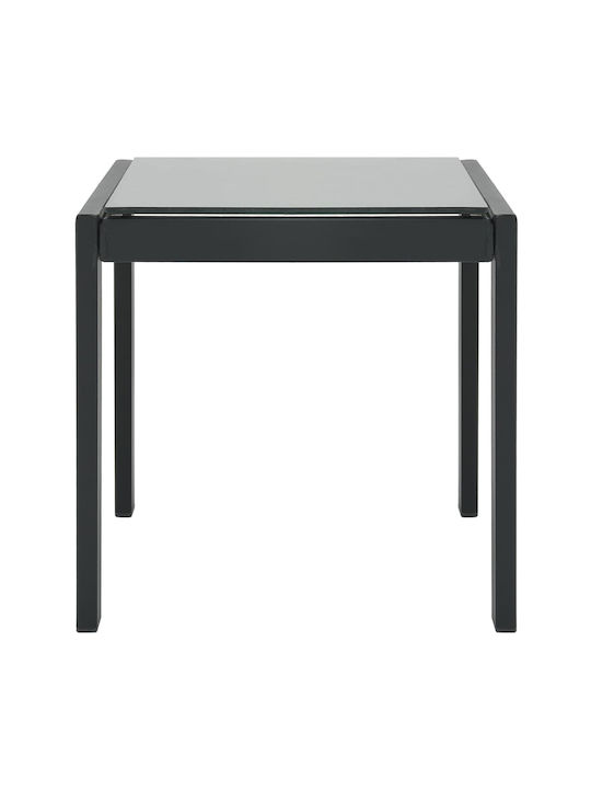 Liegestuhl Metallisch Gray mit Tisch 2Stück 208.5x73x38cm.
