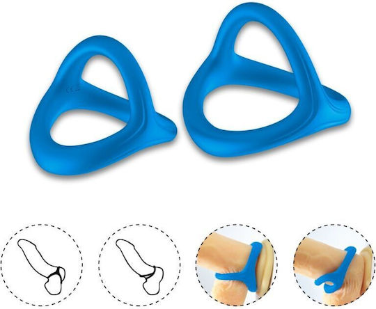 Armony Ring Schwanz Silikon Blau