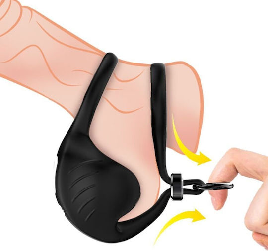 Armony Cock Ring Schwanz Schwarz