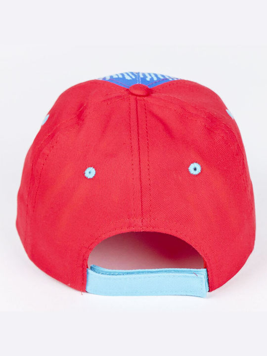 Cerda Kids' Hat Fabric Spiderman Red