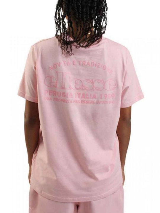 Ellesse Γυναικείο T-shirt Light Pink