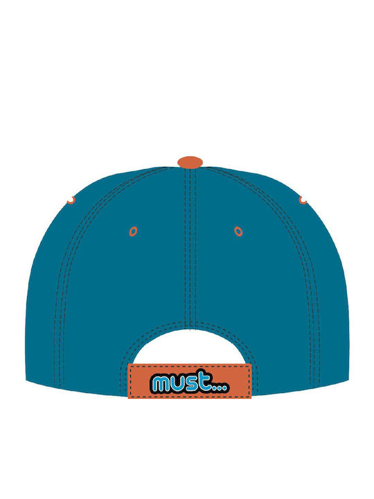 Must Team Kinderhut Jockey Dinosaurier T-Rex Blau