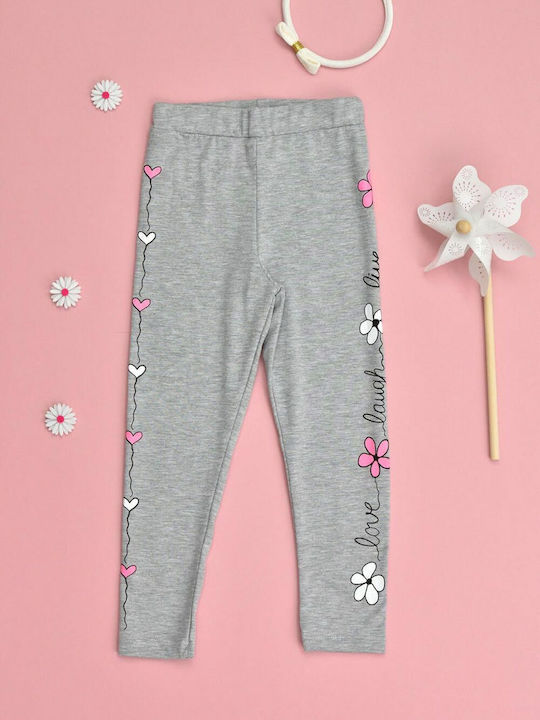 Potre Kinder Leggings Lang grey