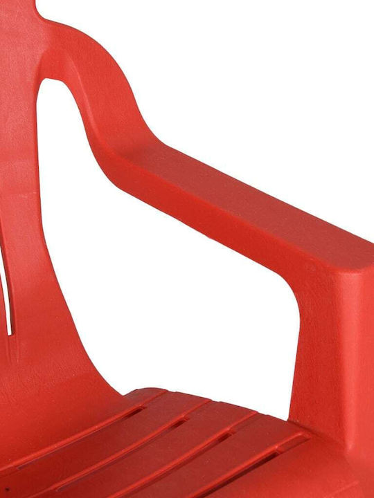 Vidaxl Kinder Gartenstühle 2 Stück Holzoptik Rot 37x34x44cm Pp Rot