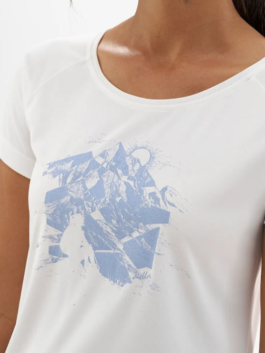 Millet Γυναικείο Αθλητικό T-shirt Fast Drying Λευκό
