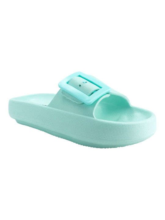 Sabino Frauen Flip Flops in Grün Farbe