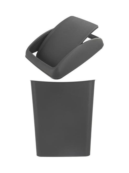 Orion Waste Bin Waste Plastic Gray 10lt 1pcs