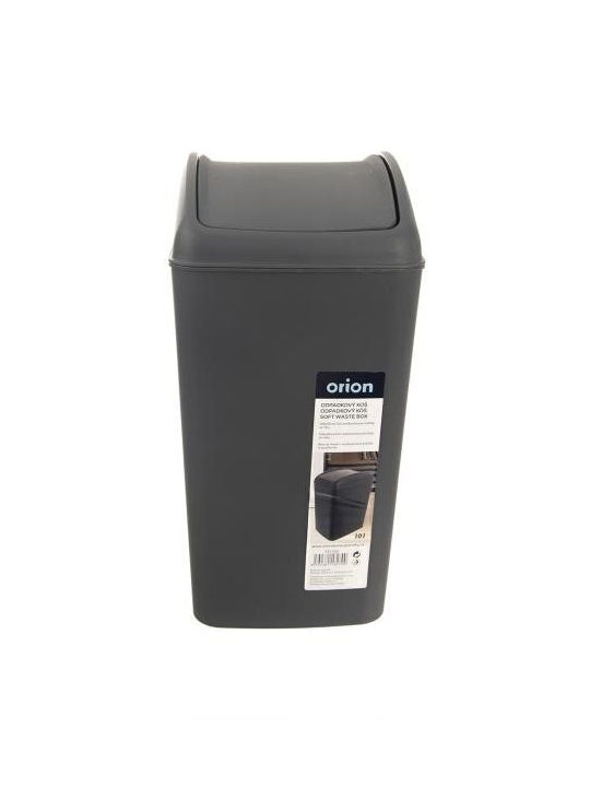 Orion Waste Bin Waste Plastic Gray 10lt 1pcs