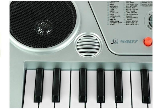 Electronic Keyboard Αρμόνιο 54 Πλήκτρων Αυτόματες Συγχορδίες 60x20x9 Cm
