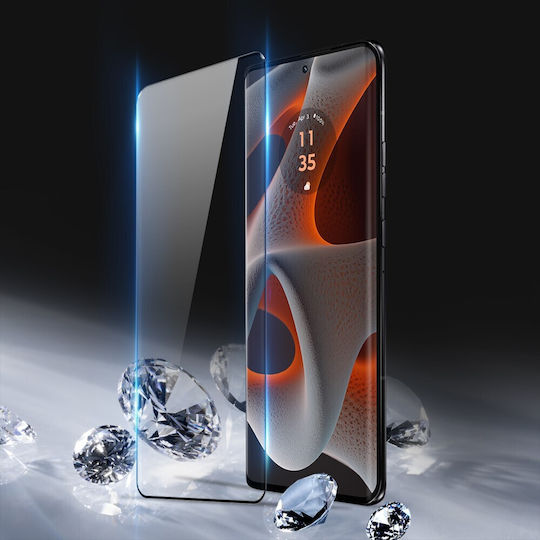 Dux Ducis 0.33mm Full Face Tempered Glass Μαύρο (Motorola Edge 50 Pro 5G, Dux Ducis)