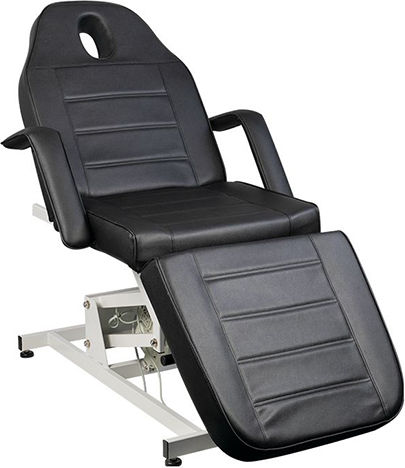 Elegant Furniture Scaun Pentru Cosmetică Negru Cu Cuptor Și Grătar Salamander Comercial Și Mecanism De Ridicare Electrică