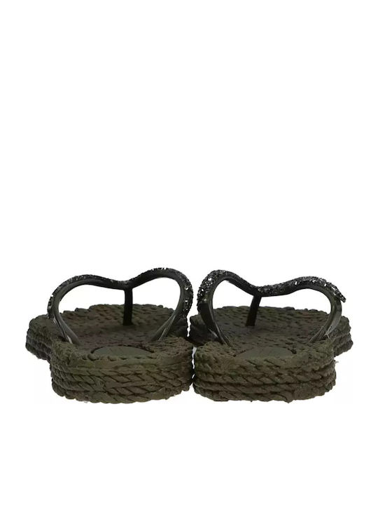 Frauen Flip Flops in Grün Farbe