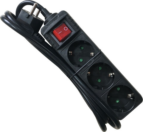M-Cab Πολύπριζο 3 Θέσεων με Καλώδιο 1.5m