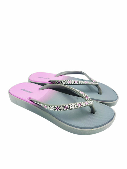 Women's Flip Flops Gray