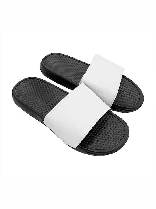 Ustyle Women's Flip Flops Black/White