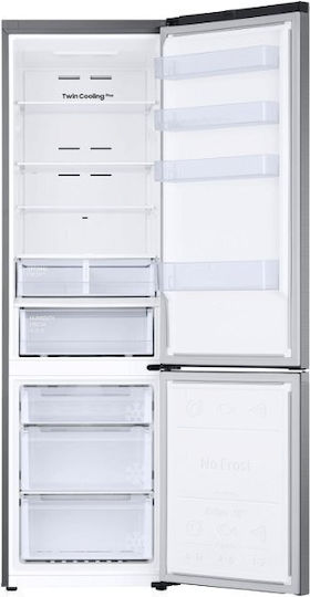Samsung Fridge-Freezer 387lt Total NoFrost H203xW59.5xD65.8cm Inox RB38C607AS9