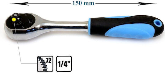 Richmann Chei cu clichet cu Patrat 1/4" Lungime 15cm.