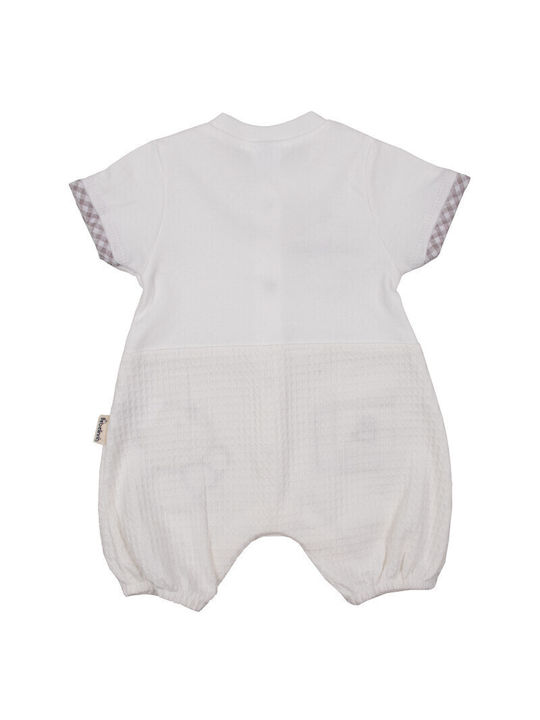 Bebelinna Baby Bodysuit Short-Sleeved Beige