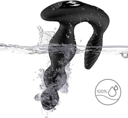 Armony Anal Plug mit kabelloser Funktion und Vibration Schwarz