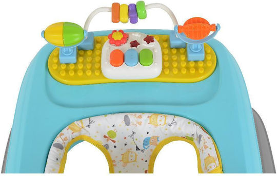 Moni Baby Walker with Music for 6+ Months Blue